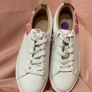 Ted Baker Floral Print Sneakers